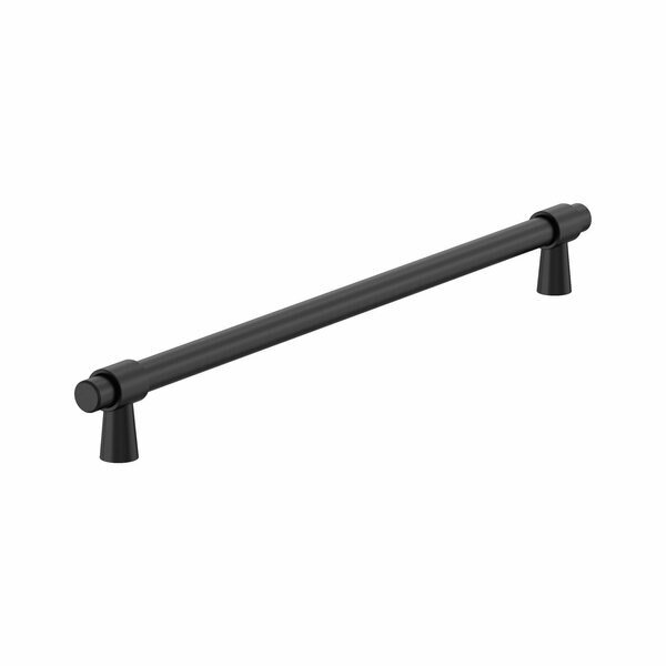 Destine 18 inch 457mm Center-to-Center Matte Black Appliance Pull, Amerock, Mfr#: BP54036FB